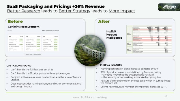 Pricing case: the insights conjoint analysis would have missed — Implicit Price Intelligence findings