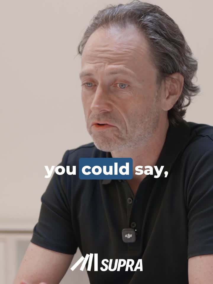 Video still of Dr. Frank Buckler speaking about whether AI can replace consultants